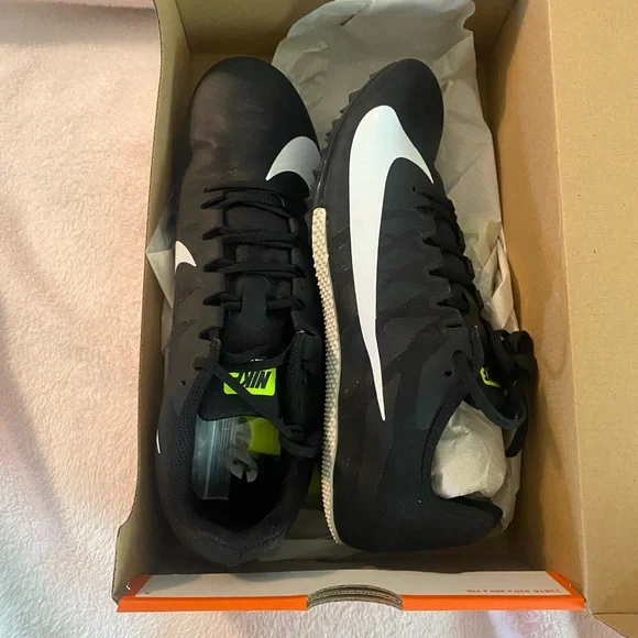 Nike Black and White Track Sneakers - Picture 1 of 3